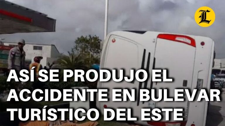 Ministerio Público someterá chofer del autobús accidentado en Bávaro