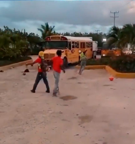 Detienen a 78 haitianos que agredieron autoridades en Cap Cana 1 Haitianos Cap Cana FE