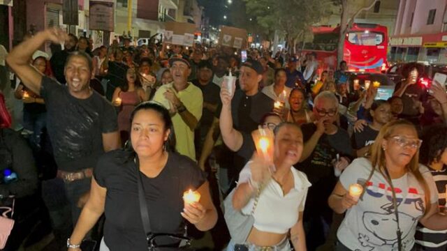 (Vídeo) Muerte de Donaly aflige a todo Santiago 1 protesta e1676388388131