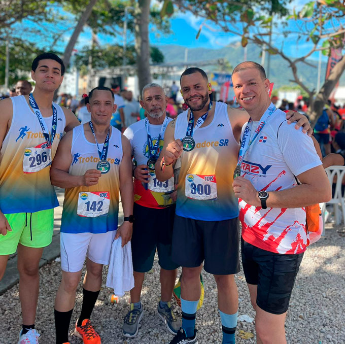 Santiagorrodriguense Javier Almonte ganar 5K del Atlantic 8 TrotadoreSR Atlantico 2023 5