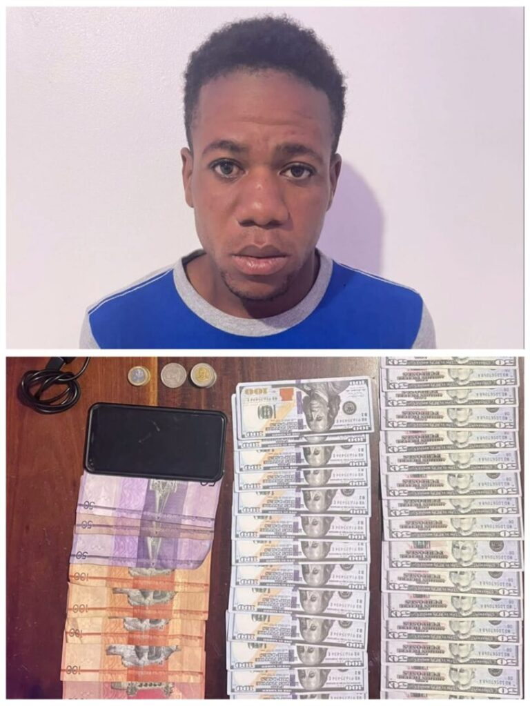 PN apresa a un haitiano tras ocuparle más de 3 mil dólares falsos 5 PN apresa a un haitiano tras ocuparle más de 3 mil dólares falsos