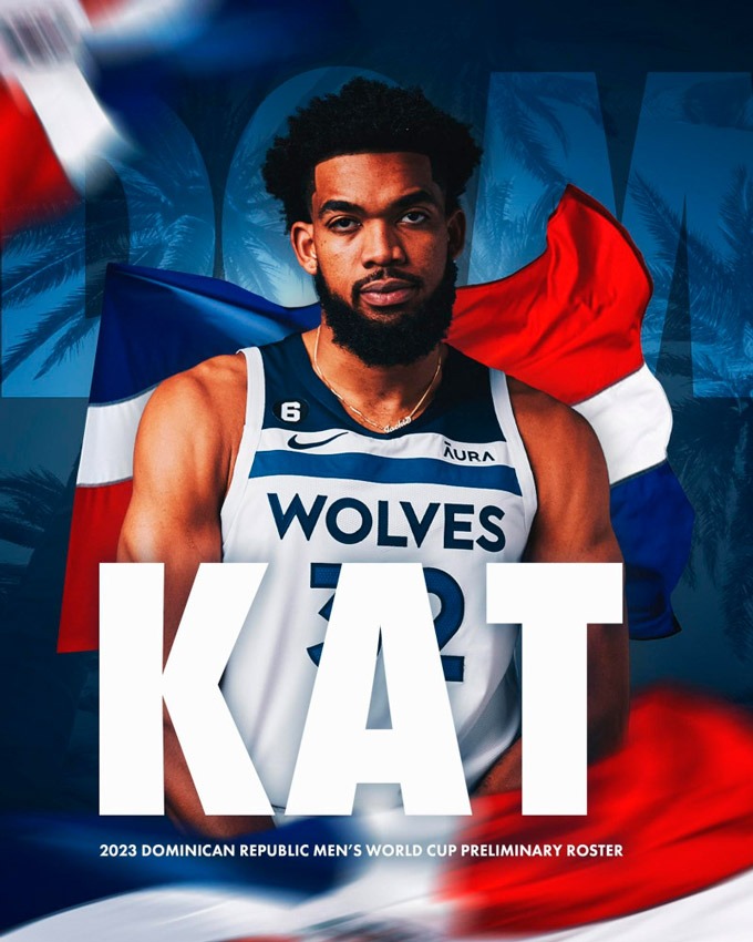 Karl-Anthony Towns confirma que estará con Dominicana en la Copa Mundial