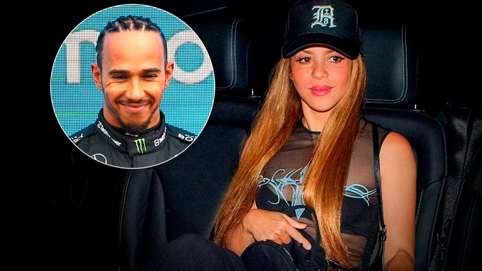 El encuentro entre Lewis Hamilton y Shakira tras la última carrera de Fórmula 1 que alimentó los rumores de romance