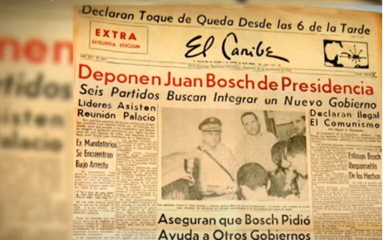 (Vídeo) Se cumplen 60 años del golpe de estado al gobierno de Juan Bosch