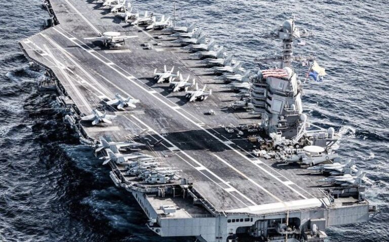 (Vídeo) EE.UU. envía portaaeronaves, un destructor y munición a Israel