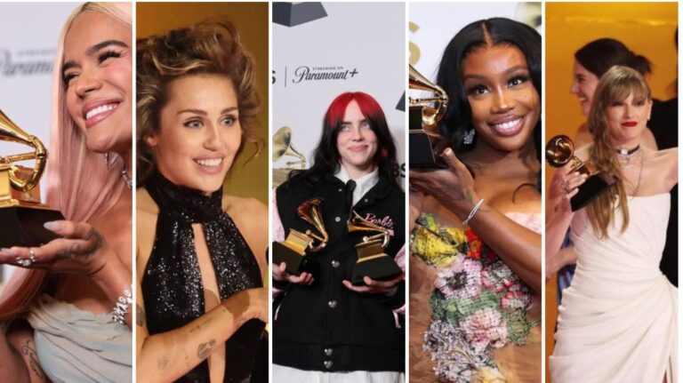 Listado de ganadores en las principales en la 66 edición de los Grammy