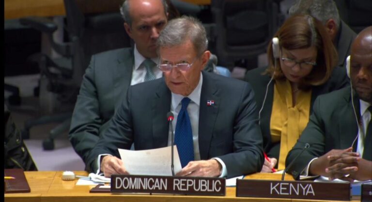Canciller de RD volverá al Consejo ONU para abordar crisis en Haití