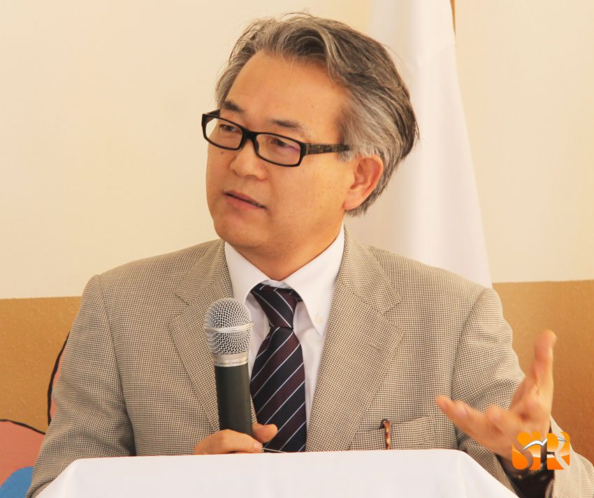 Embajador Japonés inaugura centro escolar San Ignacio de Loyola (+video) 1 Inauguracion Sor Silvia Hiroyuki Makiuchi 2