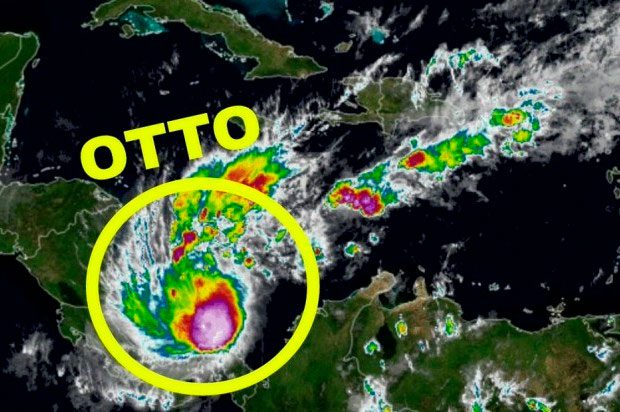 Otto se convirtió en huracán y se dirige a Centroamérica, no es peligro para RD 1 Otto Huracan FE
