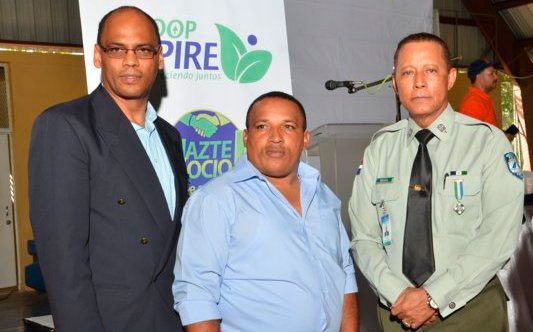 Coop ASPIRE inicia asistencia financiera 1 Geraldo Orozco Danny Minaya y Frener Bello Arias