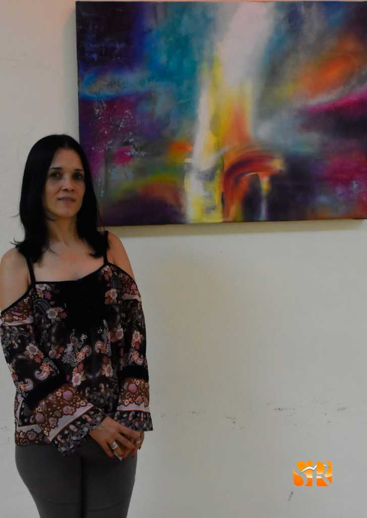 Traspasó los parámetros, expectativas y elogios exposición de Pintura Abstracta autoría de Nina Tueros y Zaida Mejía 3 Zaida Mejia Carmen Nina Tueros 3 1