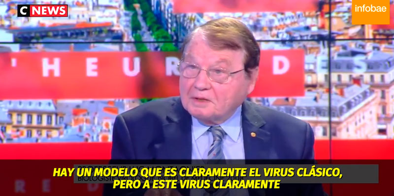 El virólogo que ganó el premio Nobel por descubrir el VIH aseguró que el nuevo Coronavirus fue creado en un laboratorio 1 Luc Montagnier virologo FE