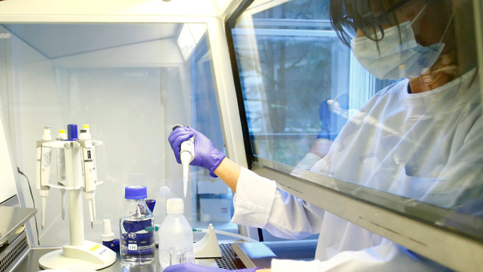 Farmacéutica de EE.UU. dice tener un anticuerpo que impide al coronavirus afectar las células "en un 100 %" 1 Laboratorio pruebas FE