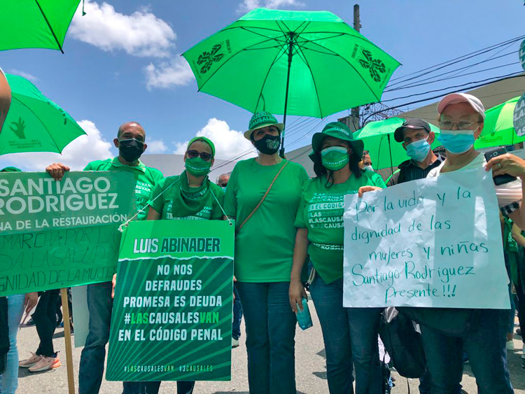 Grupo de santiagorrodriguenses piden incluir tres causales en Código Penal 3 Grupo de santiagorrodriguenses piden incluir tres causales en Código Penal