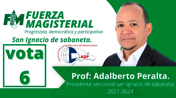 Profesor Adalberto Vargas Peralta postulado a la ADP en Sabaneta, Santiago Rodríguez 2 Profesor Adalberto Vargas Peralta postulado a la ADP en Sabaneta, Santiago Rodríguez