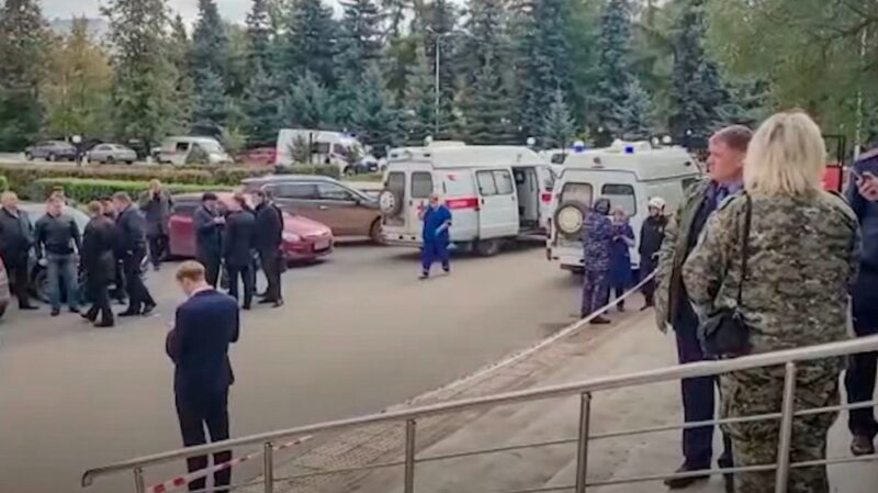 RUSIA: Al menos 8 muertos y 24 heridos en tiroteo universidad 1 universidad perm tiroteo rusia