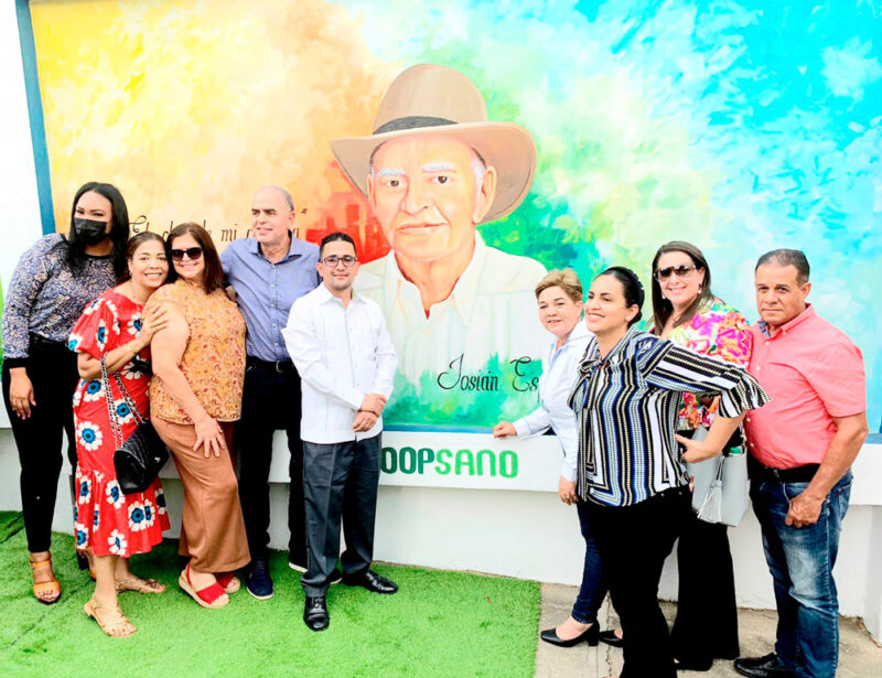 Inauguran Murales: Fefita La Grande y Josian Espinal 1 Mural Josian Espinal 2022