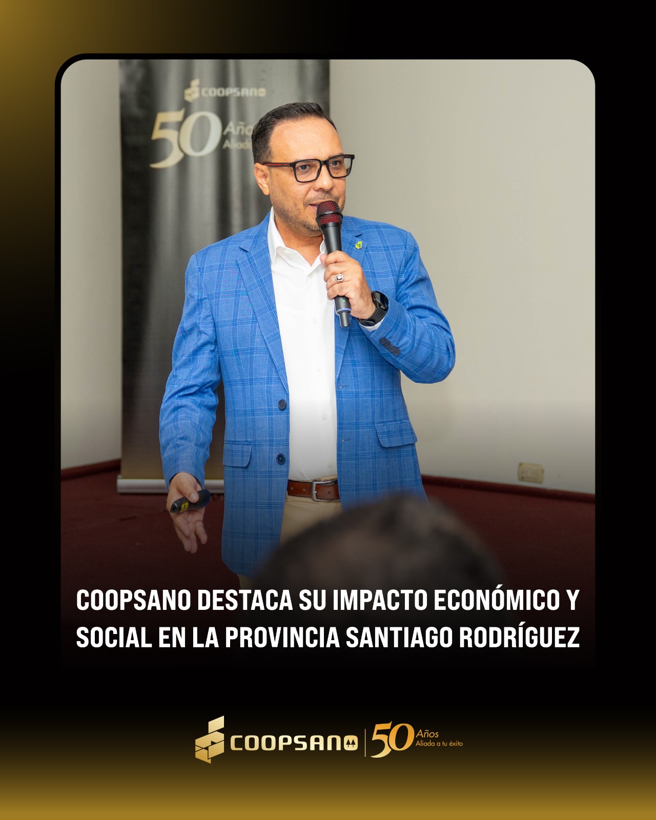 COOPSANO destaca su impacto económico y social en Santiago Rodríguez 2 COOPSANO Santiago Rodríguez